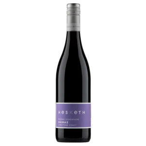 A bottle of 2023 Hesketh Midday Somewhere Shiraz (Limestone Coast Series) 750ml Red Wine