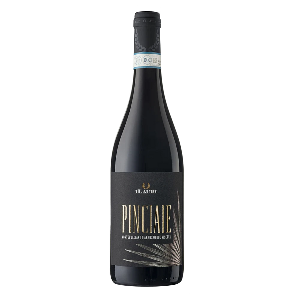 A bottle of 2022 i Lauri PINCIAIE Montepulciano d'Abruzzo Riserva DOC 750ml Red Wine