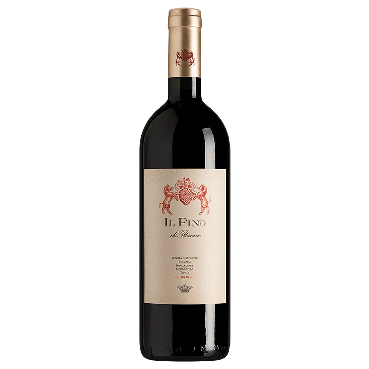 A bottle of 2022 Il Pino De Biserno 750ml Red Wine