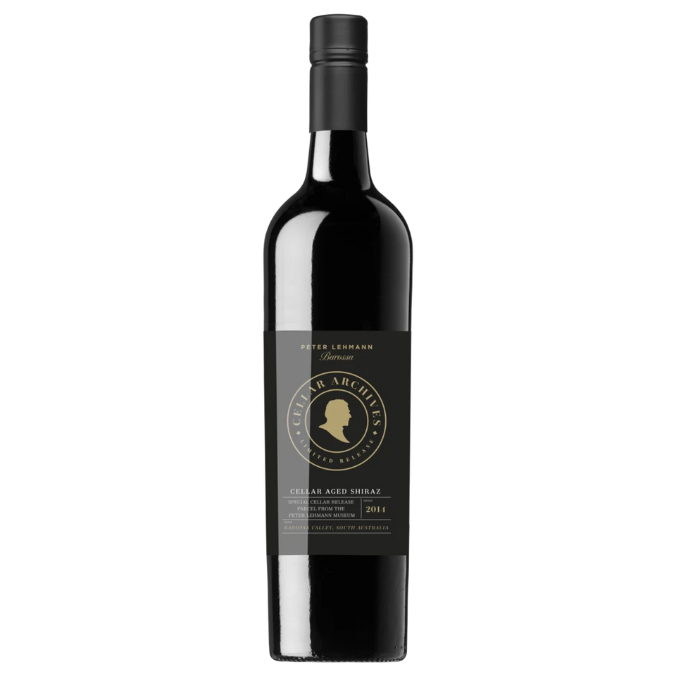 A bottle of Peter Lehmann Cellar Archive Aged Shiraz 2014 750ml Red Wine