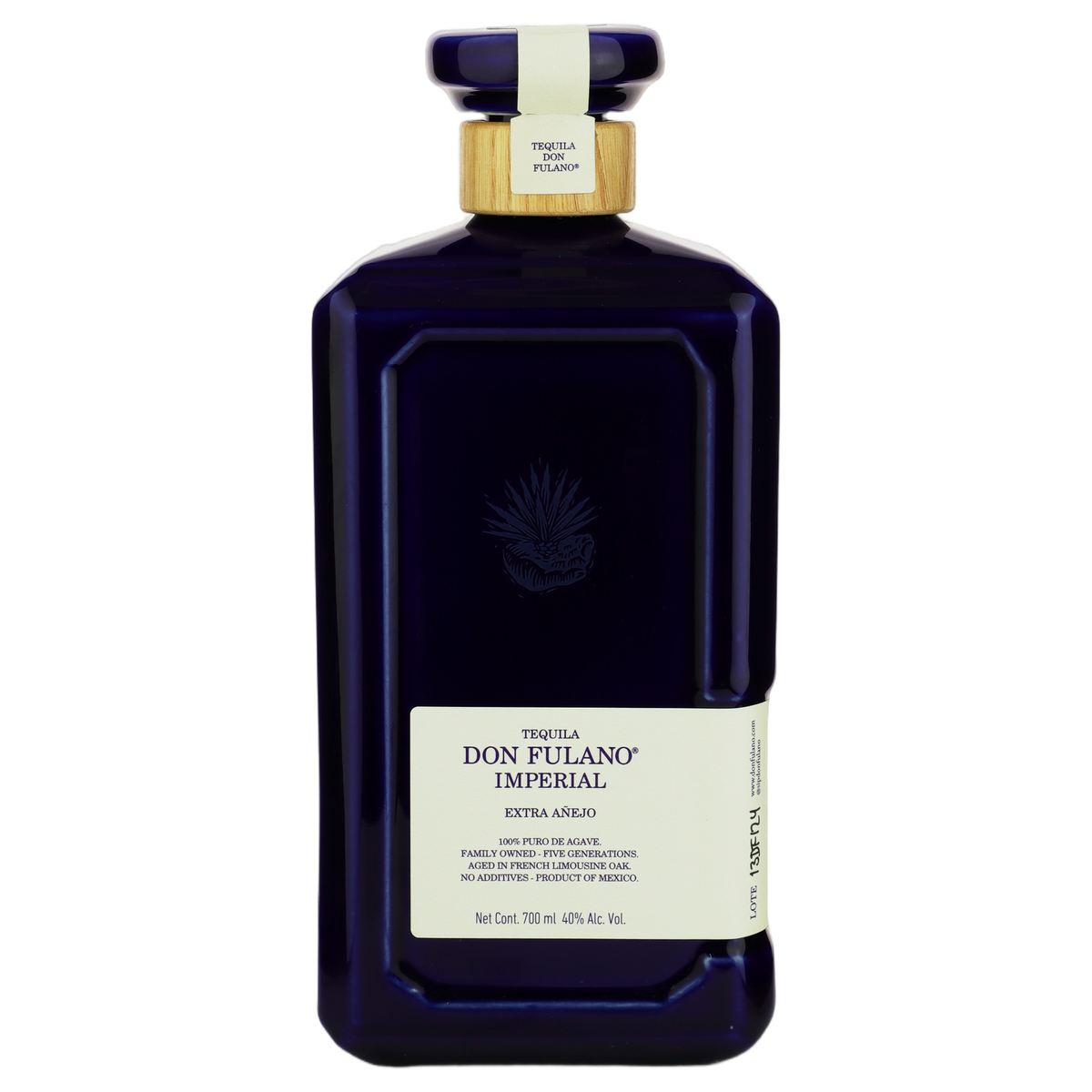 A bottle of NV Don Fulano Imperial Extra Anejo Tequila 40% 700ml