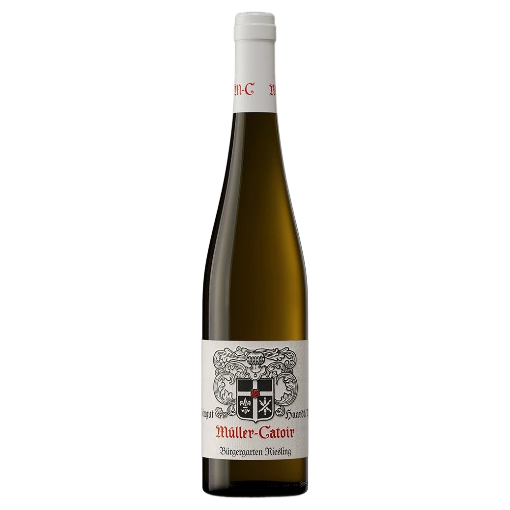 A bottle of 2019 Müller Catoir Bürgergarten Riesling 750ml White Wine