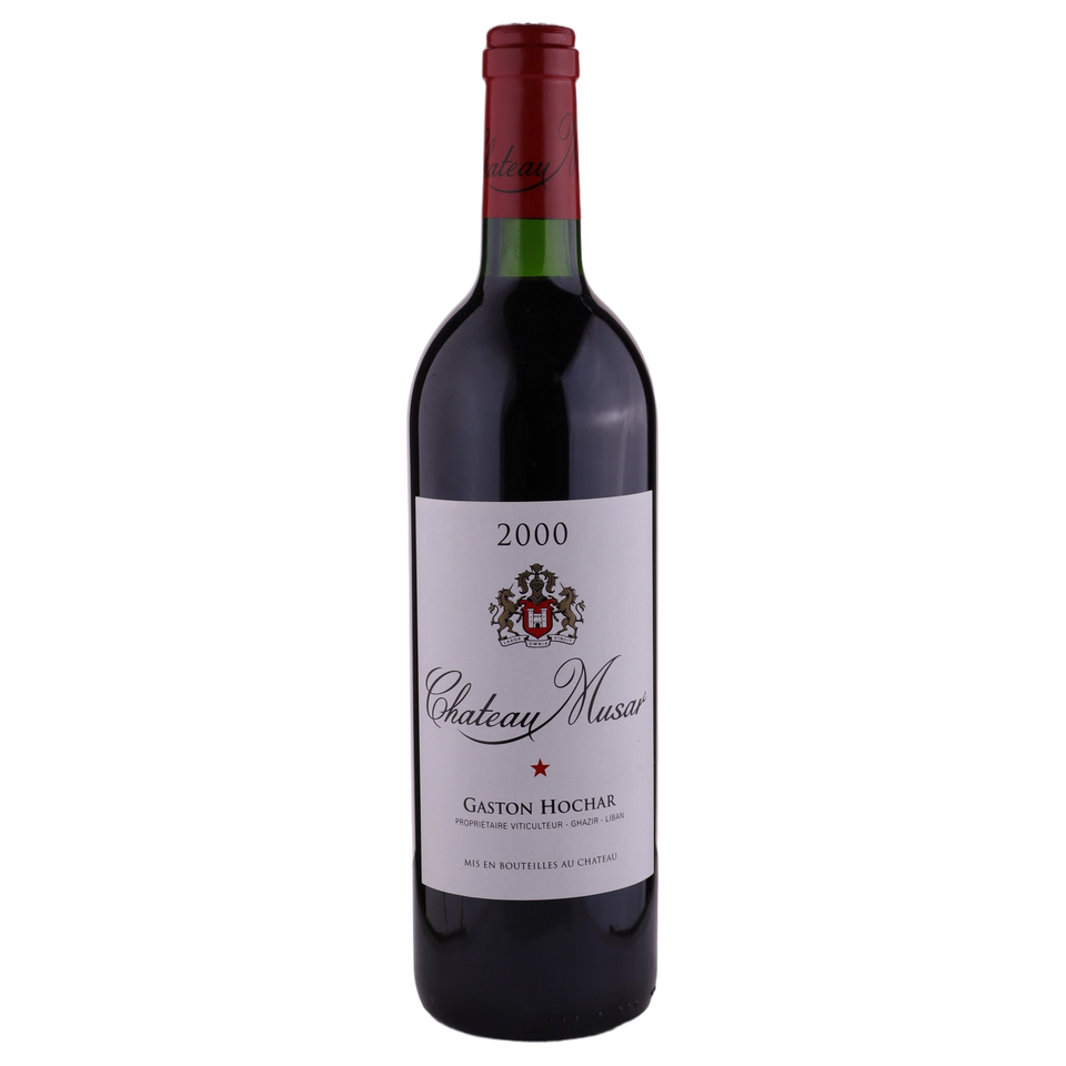 A bottle of 2000 Chateau Musar 750ml Red Wine