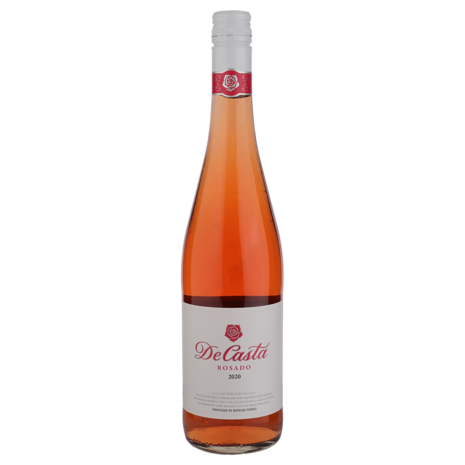 A bottle of 2020 Torres Rose De Casta 750ml Rose Wine