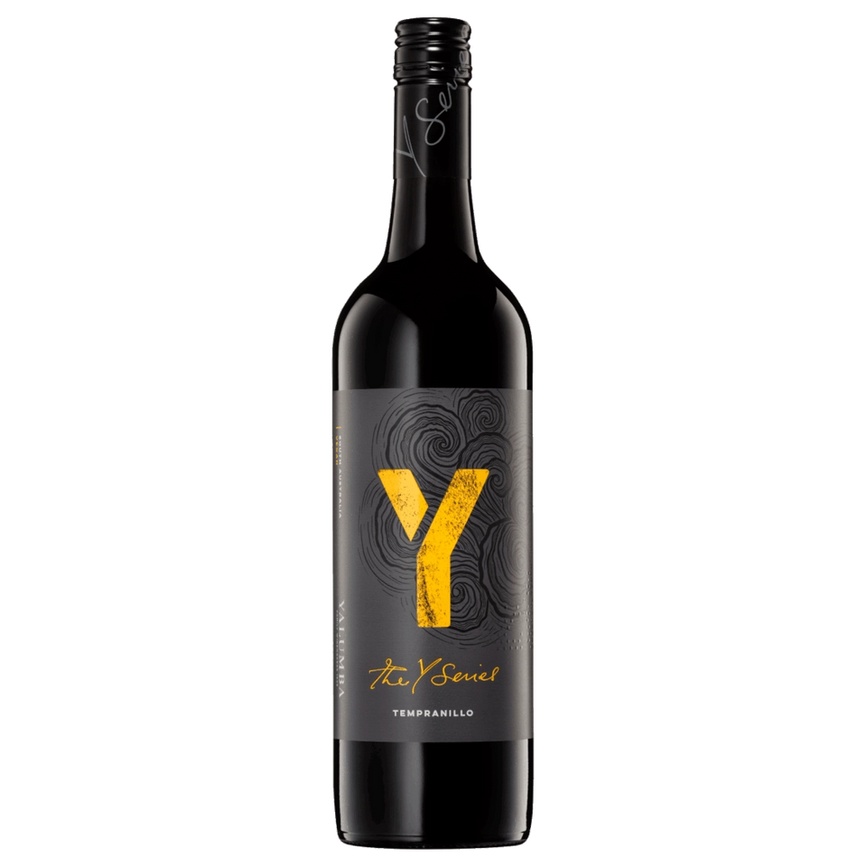 A bottle of 2021 Yalumba The Y Series Tempranillo 750ml Red Wine
