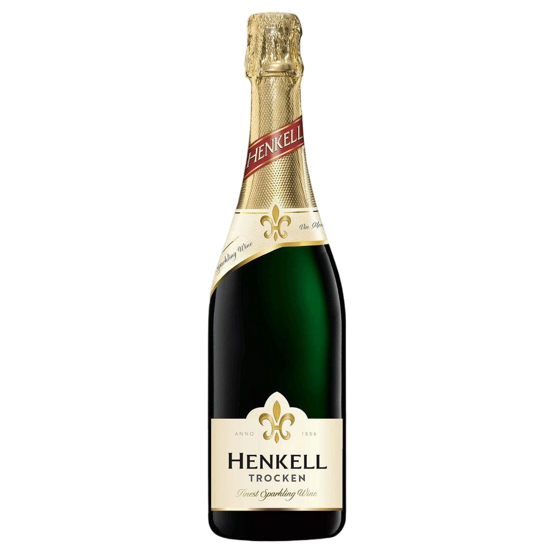 A bottle of NV Henkell Troken Dry 750ml Sparkling Wine