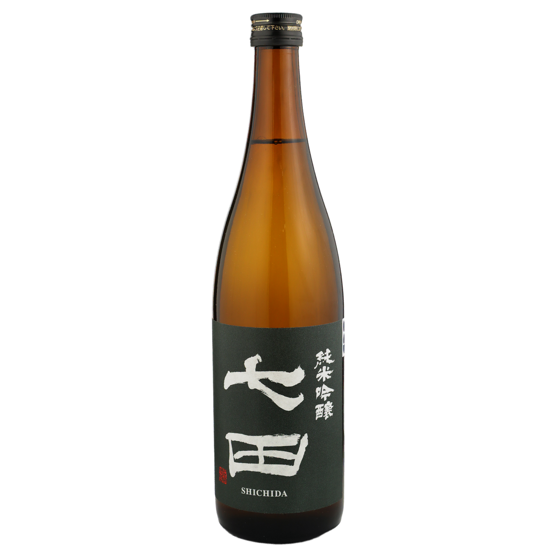 A bottle of Shichida Junmai Ginjo NV 720ml