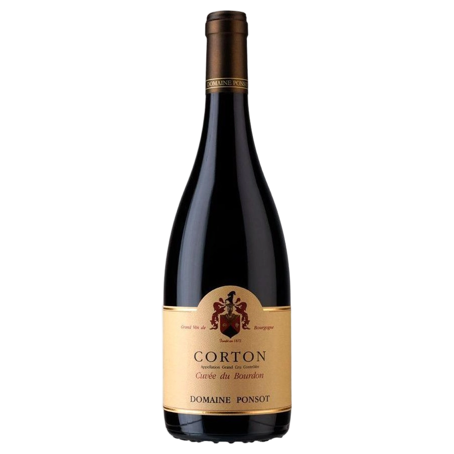 A bottle of 2015 Domaine Ponsot Corton Cuvee Bourdon 750ml Red Wine