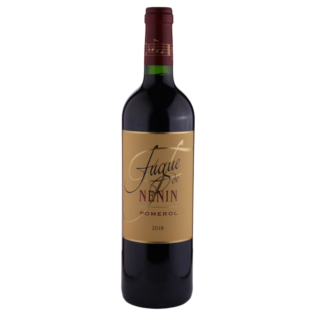 A bottle of 2018 Fugue de Nenin 750ml Red Wine