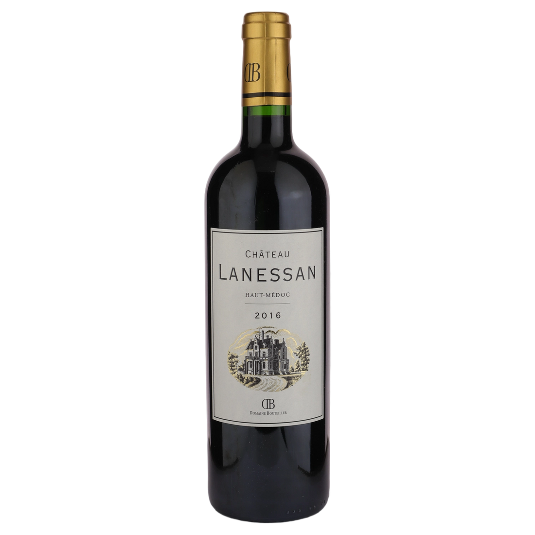 A bottle of 2016 Château Lanessan Haut Médoc 750ml Red Wine