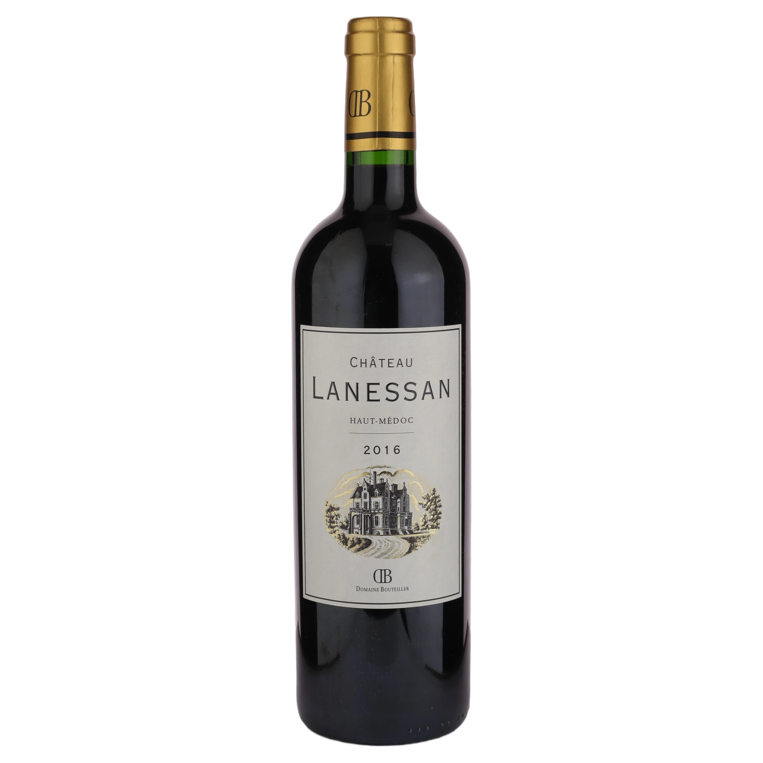 A bottle of 2016 Château Lanessan Haut Médoc 750ml Red Wine