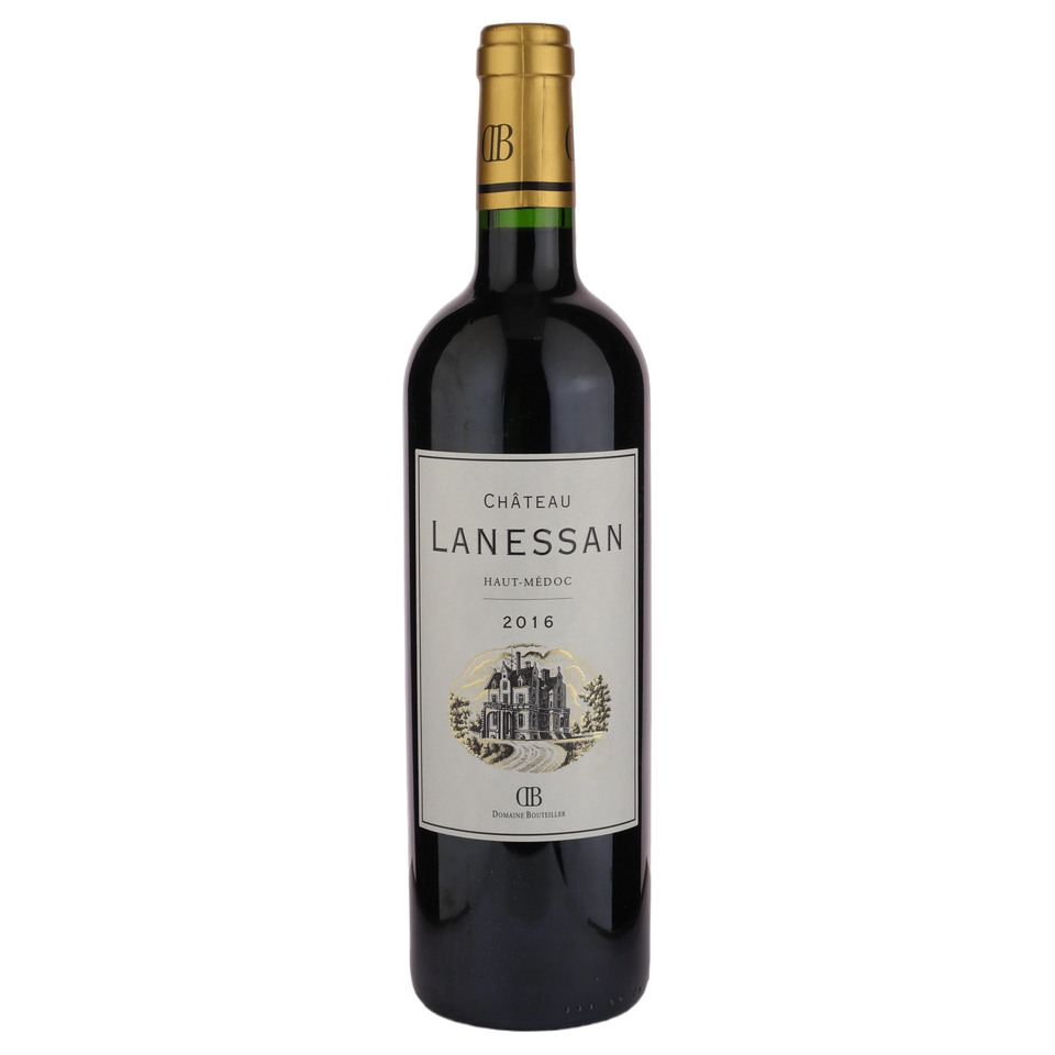 A bottle of 2016 Château Lanessan Haut Médoc 750ml Red Wine