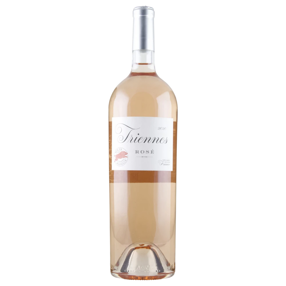 A bottle of Triennes Rosé IGP Mediterranee 2021 1500ml Rose Wine