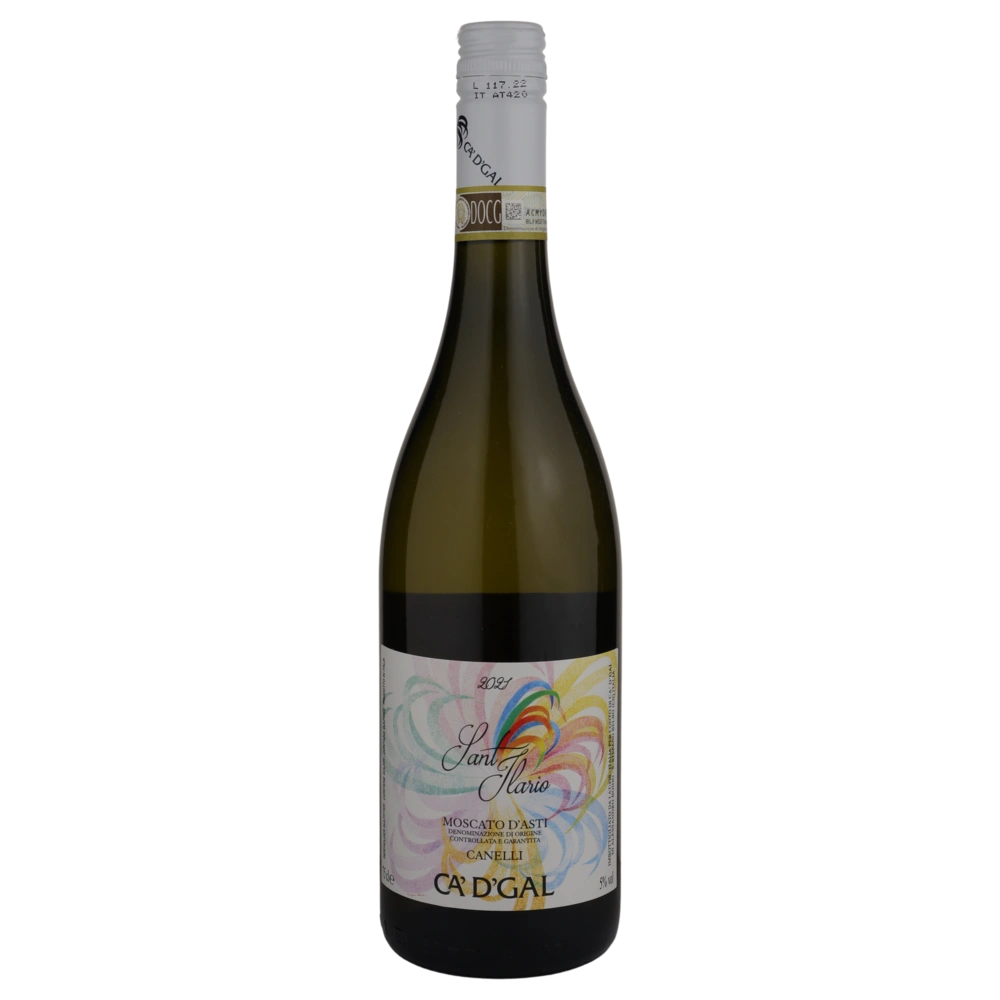 A bottle of 2021 Ca' d'Gal Moscato Sant'Ilario 750ml White Wine