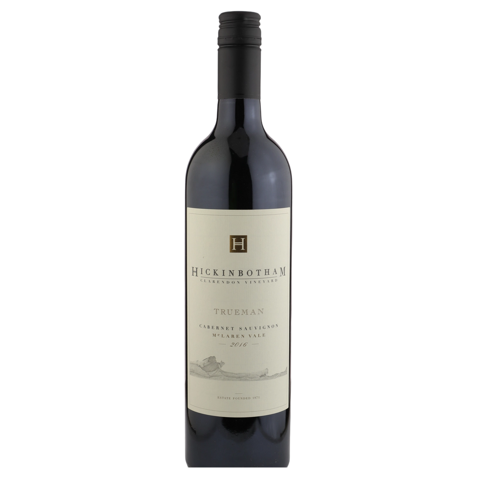 A bottle of Hickinbotham Trueman Cabernet Sauvignon 2016 750ml Red Wine