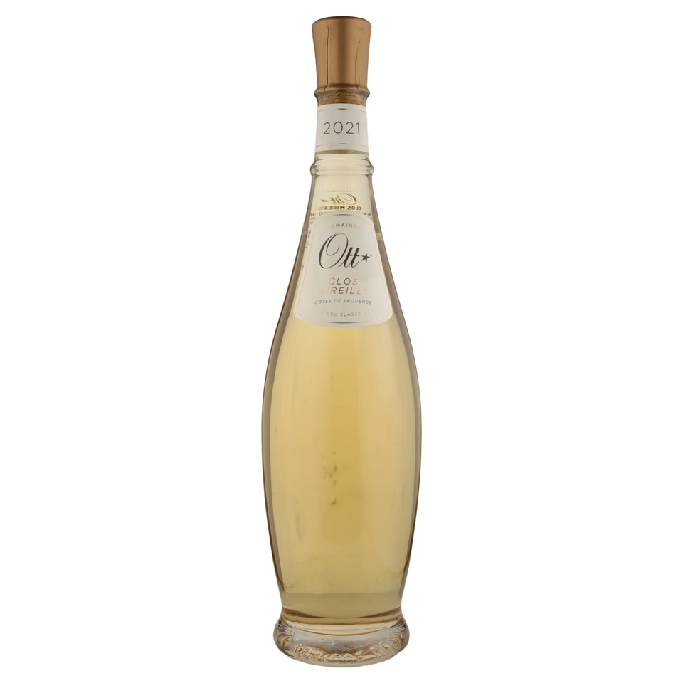 A bottle of 2021 Domaines Ott Clos Mireille Coeur de Grain Rose 2021 1500ml Rose Wine