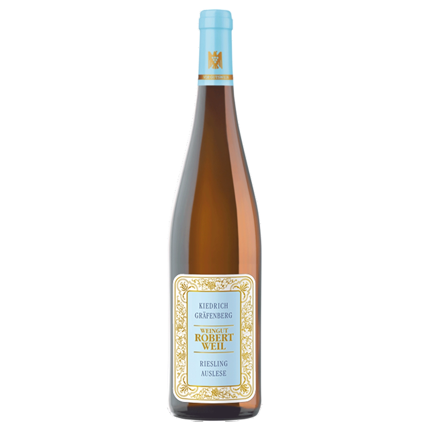 A bottle of 2021 Robert Weil Kiedrich Gräfenberg Riesling Auslese () 375ml White Wine