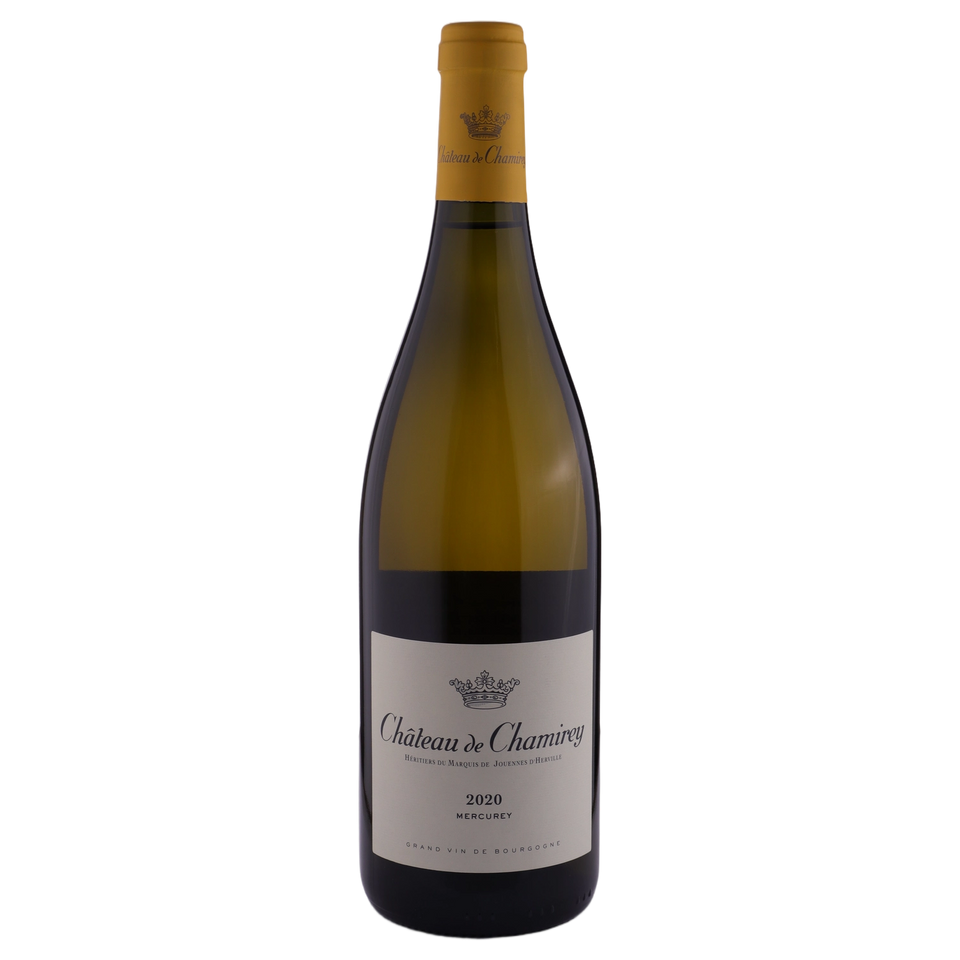 A bottle of 2020 Château de Chamirey Mercurey Blanc 750ml White Wine