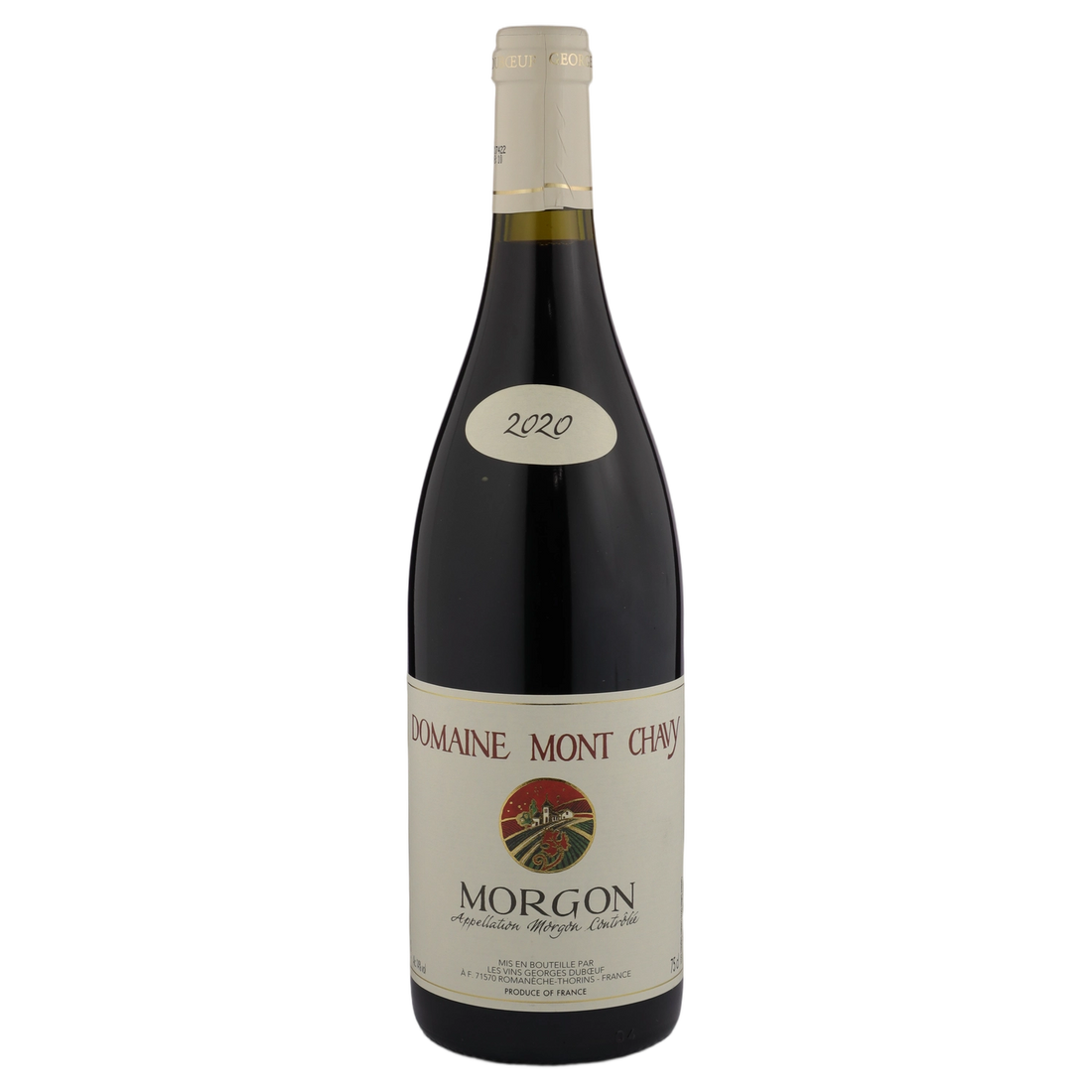A bottle of 2020 Georges Duboeuf Morgon Mont Chavy 750ml Red Wine