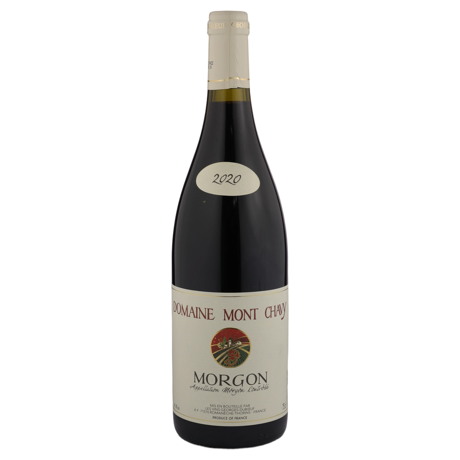 A bottle of 2020 Georges Duboeuf Morgon Mont Chavy 750ml Red Wine