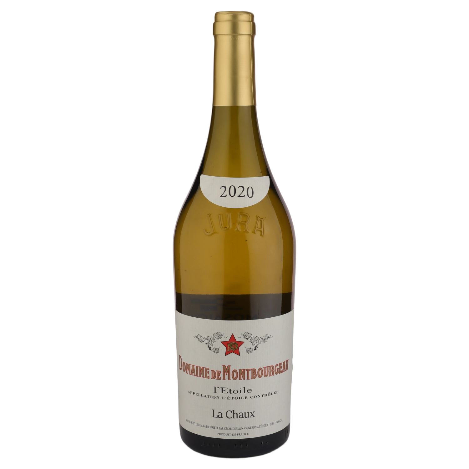 A bottle of 2020 Domaine de Montbourgeau L'Etoile 'La Chaux' 750ml White Wine