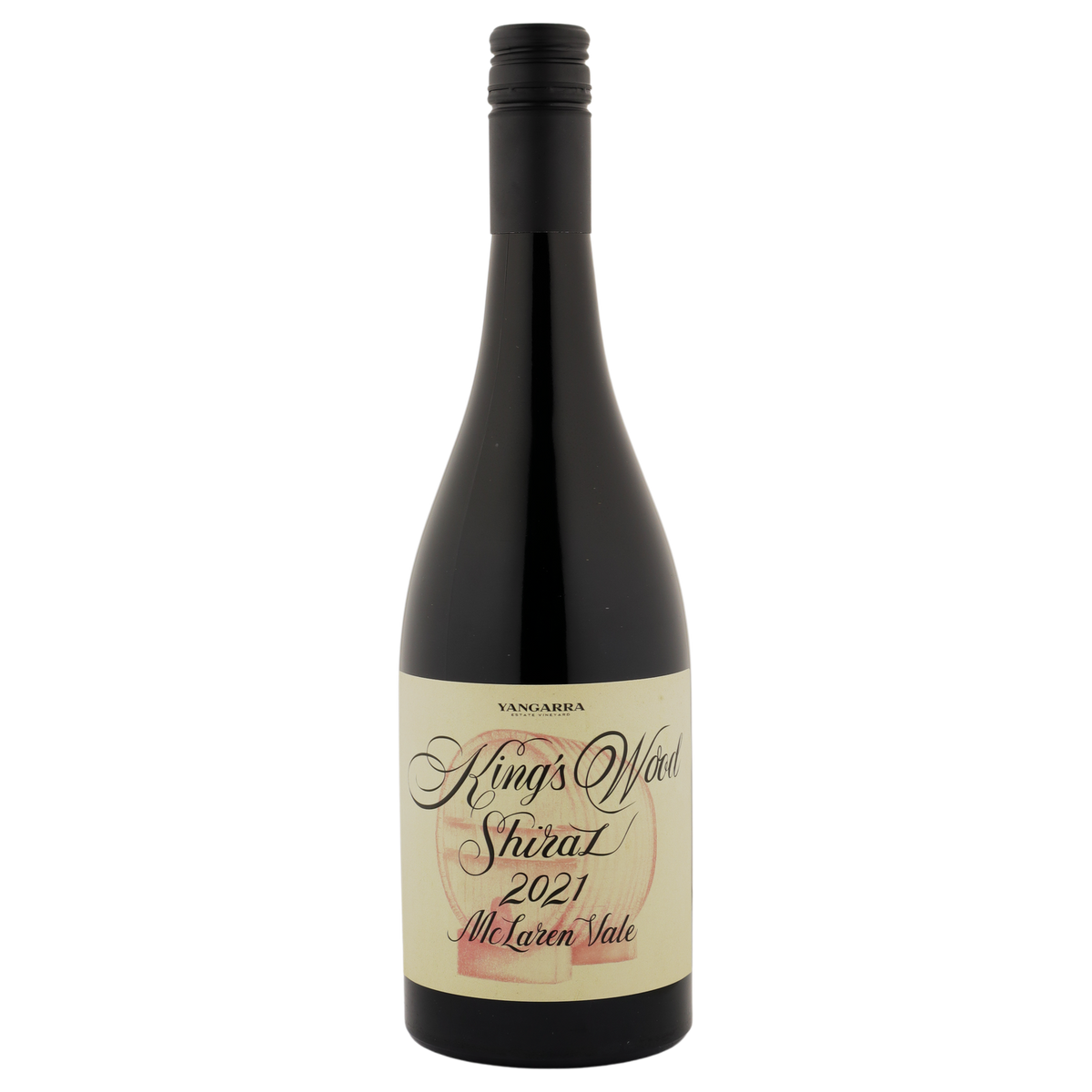 A bottle of 2021 Yangarra King's Wood Shiraz 750ml Red Wine