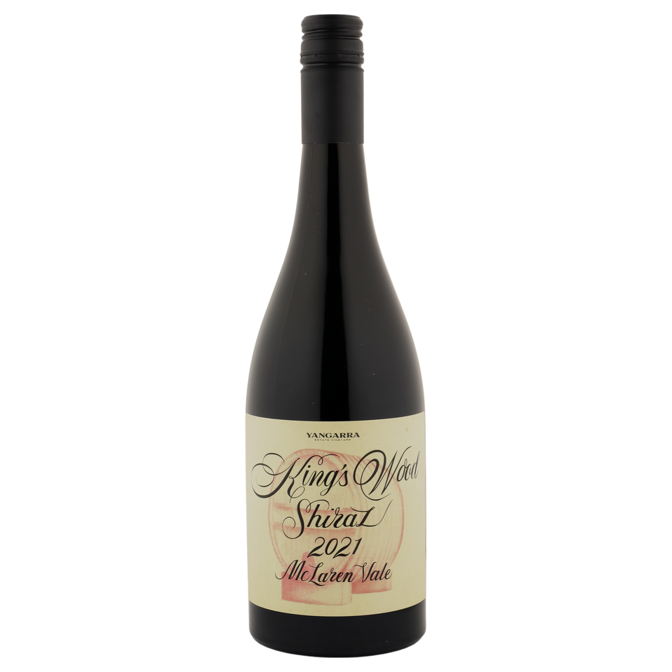 A bottle of 2021 Yangarra King's Wood Shiraz 750ml Red Wine