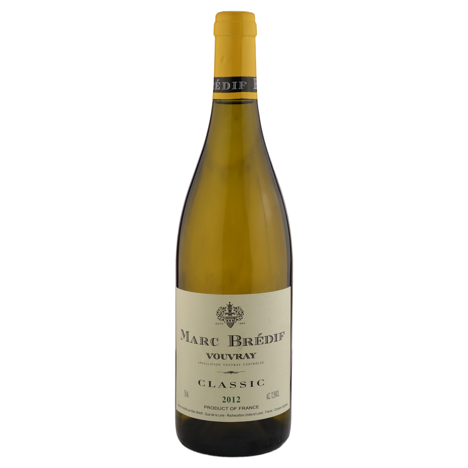 A bottle of 2012 Marc Bredif Vouvray Classic Museum Release 750ml White Wine