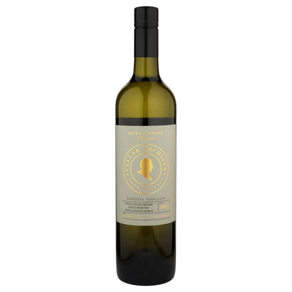 A bottle of Peter Lehmann Cellar Archive Barossa Semillon 2015 750ml White Wine
