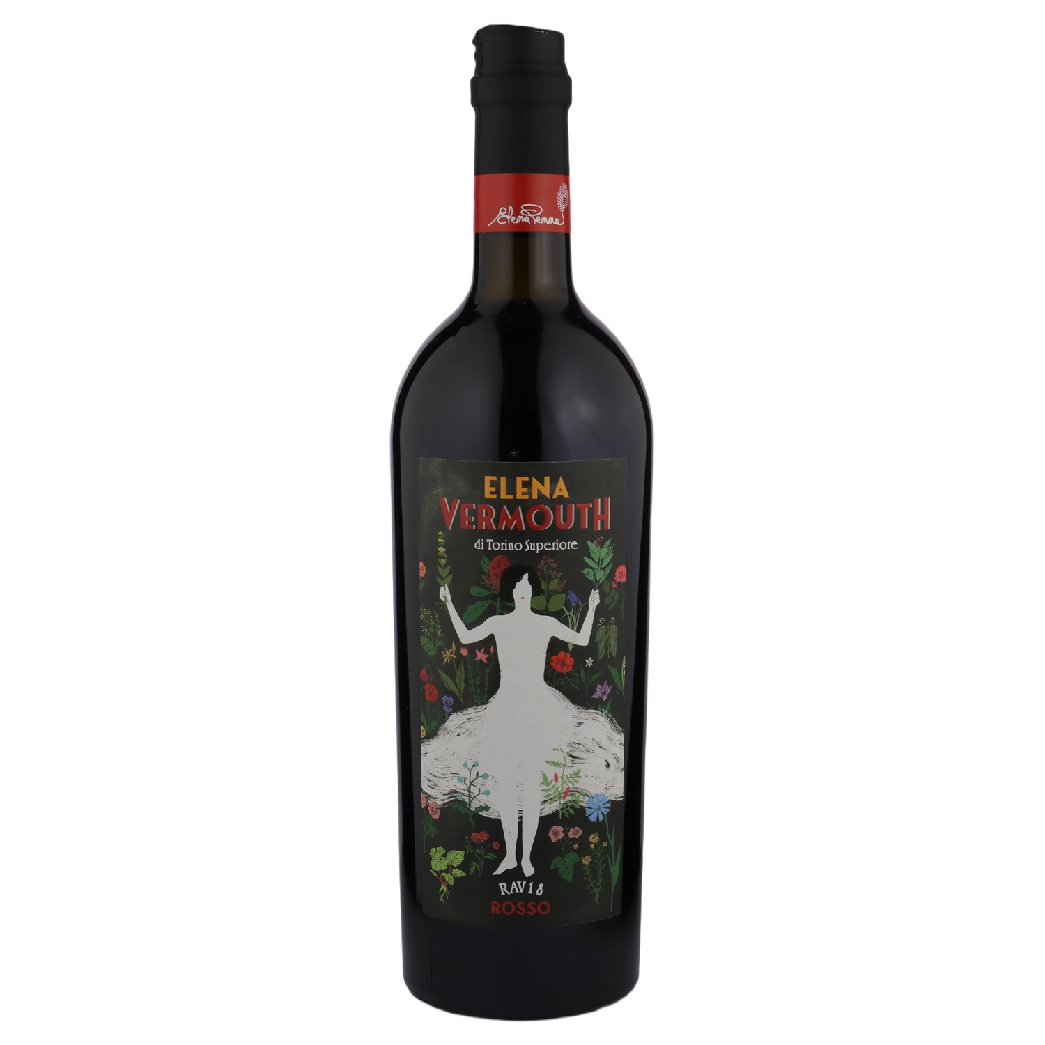 A bottle of 2018 Langa Liqouri Elena Vermouth di Torino Superiore Rosso Ltd RAV 2018 700ml Fortified Wine