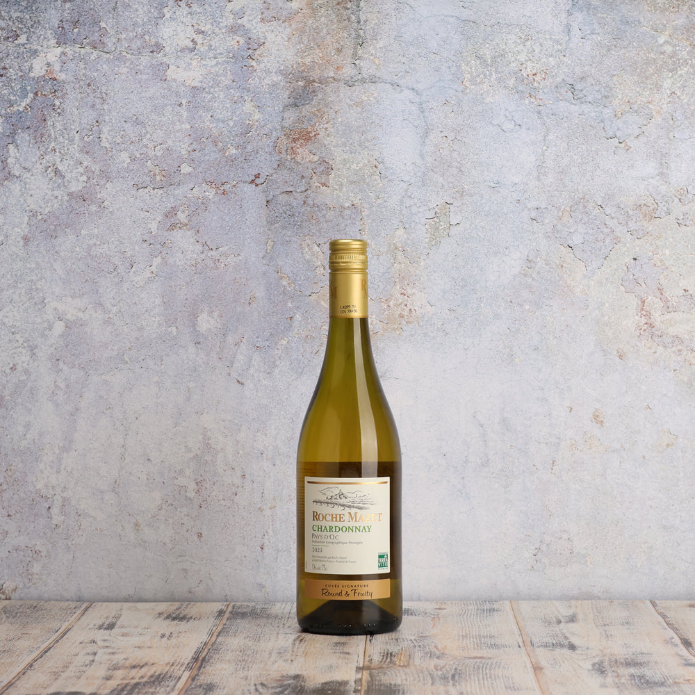 A bottle of Roche Mazet Pays d'Oc Chardonnay 2023 750ml White Wine