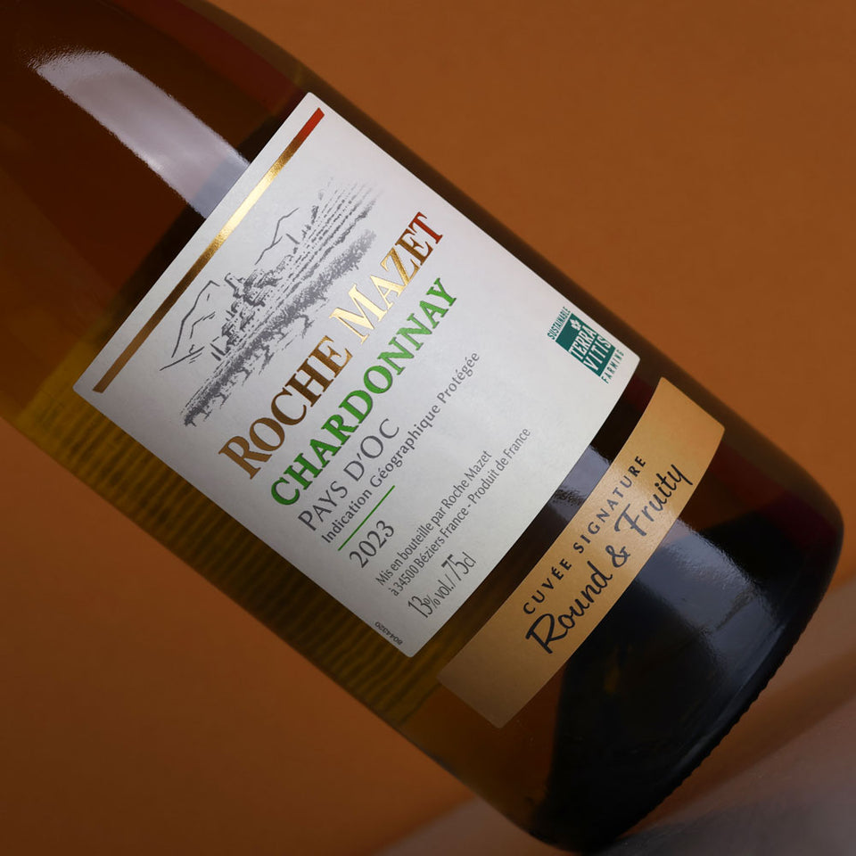 A bottle of Roche Mazet Pays d'Oc Chardonnay 2023 750ml White Wine