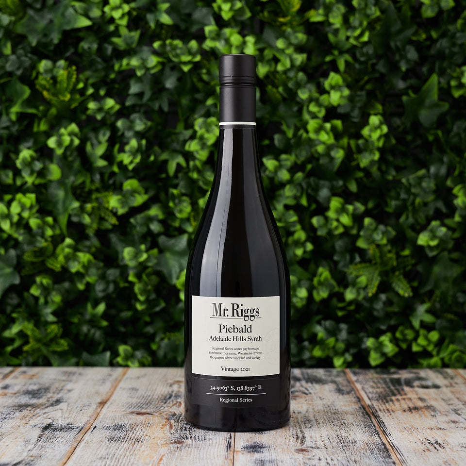 mobile^2021 Mr Riggs Piebald Syrah (ITM319184) single bottle shot