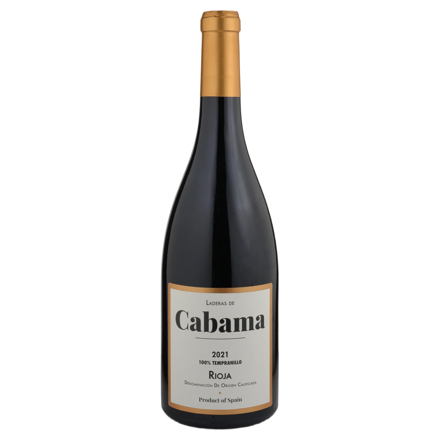 A bottle of 2021 Valenciso Rioja Laderas de Cabama 750ml Red Wine