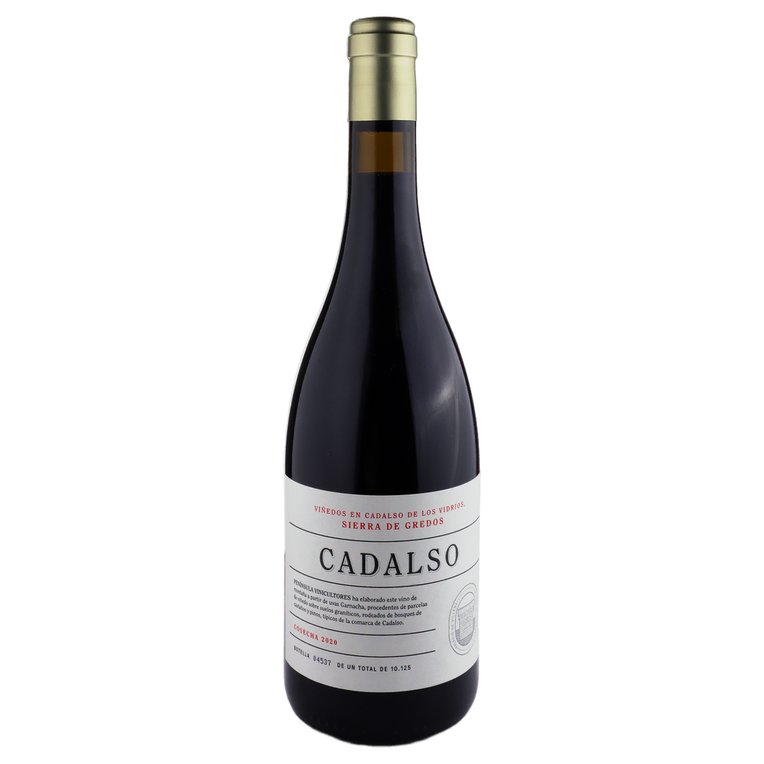 A bottle of 2020 Cadalso Garnacha 750ml Red Wine