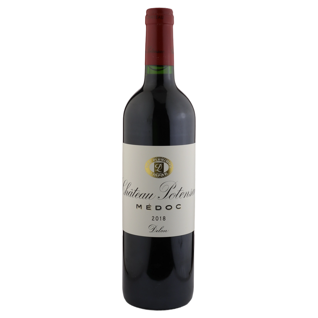 A bottle of 2018 Chateau Potensac 750ml Red Wine