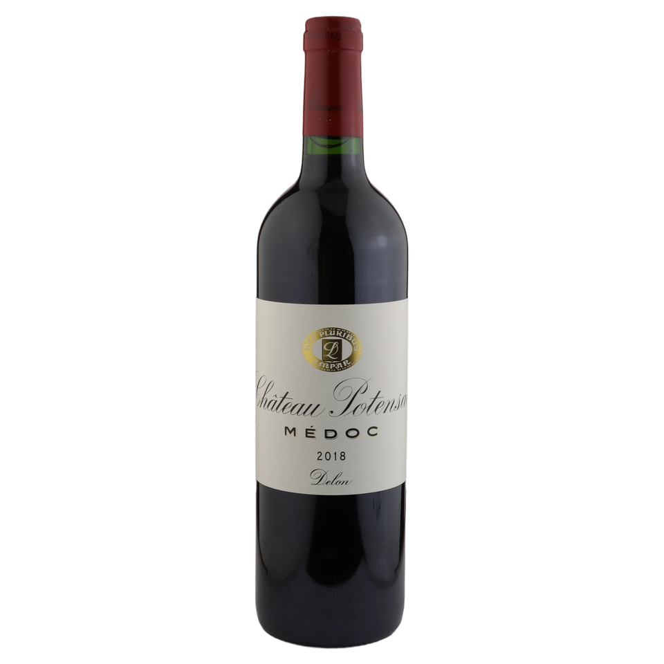 A bottle of 2018 Chateau Potensac 750ml Red Wine