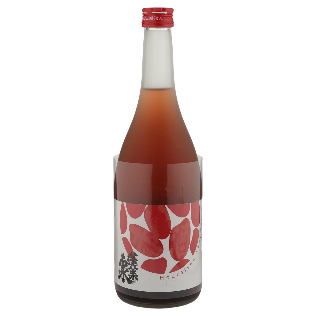 A bottle of Houraisen Akai 'Red Rice' Junmai 720ml
