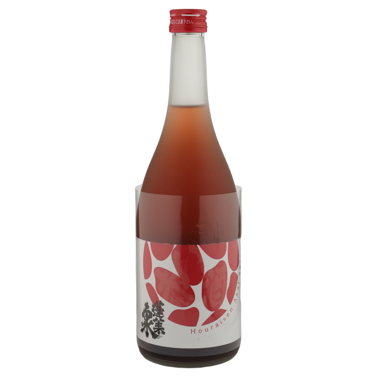 A bottle of Houraisen Akai 'Red Rice' Junmai 720ml