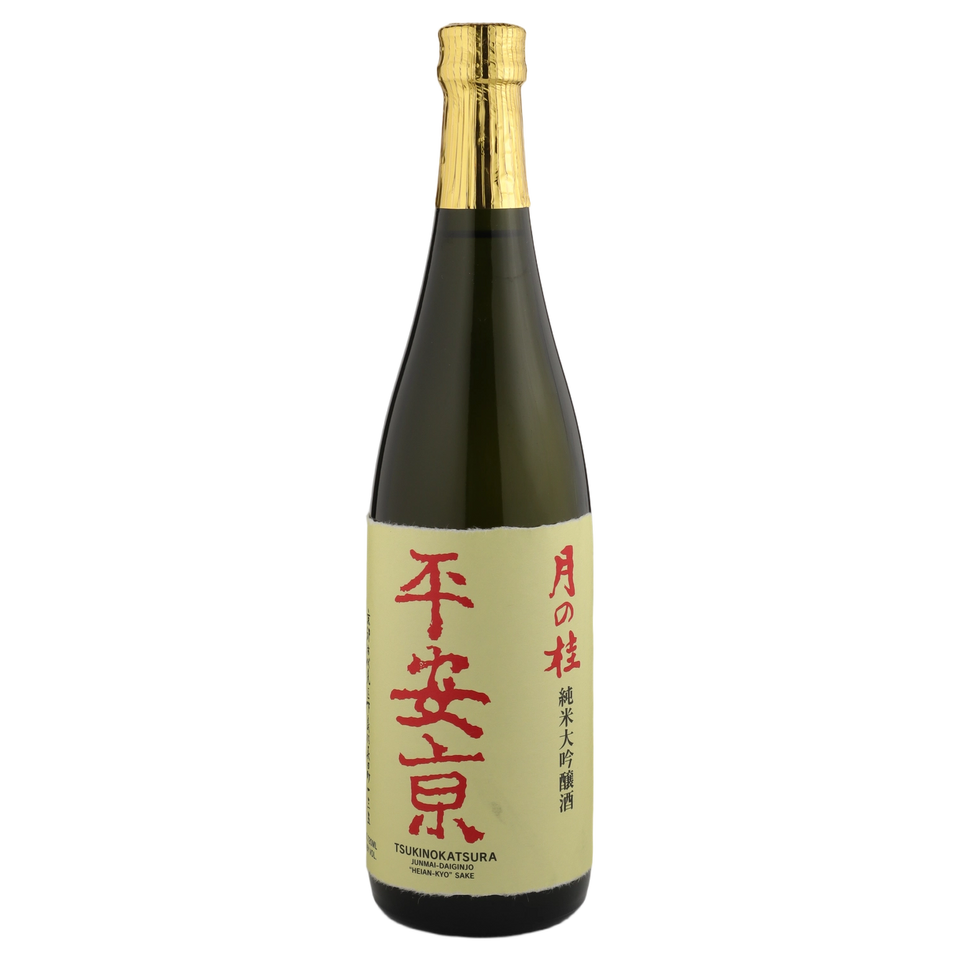 A bottle of Tsukinokatsura Heiankyo Junmai Daiginjo 720ml