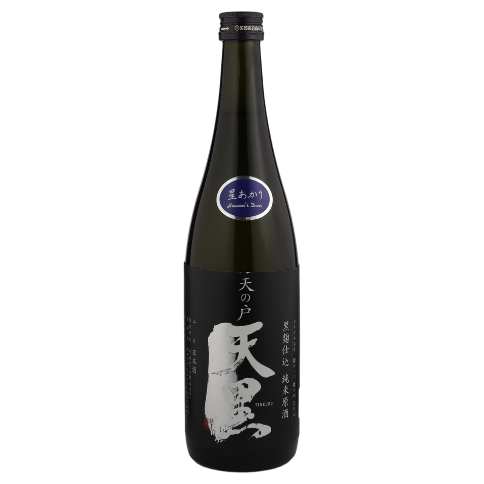 A bottle of Amanoto Tenkuro Junmai Genshu 720ml