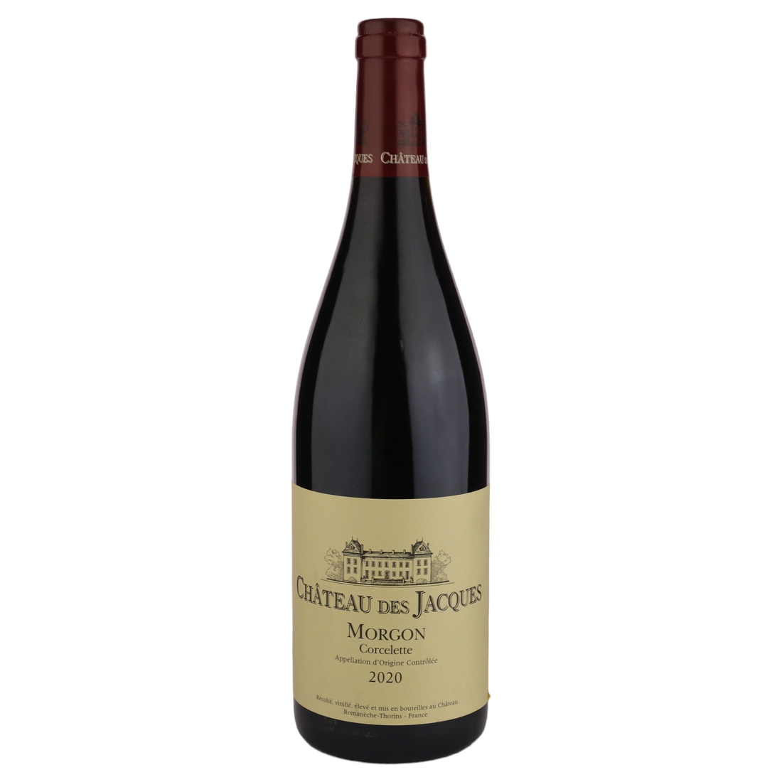 A bottle of Louis Jadot Morgon Chateau Des Jacques Corcelette 2020 750ml Red Wine