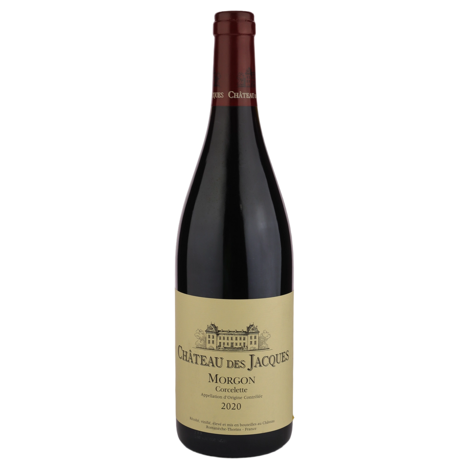 A bottle of Louis Jadot Morgon Chateau Des Jacques Corcelette 2020 750ml Red Wine