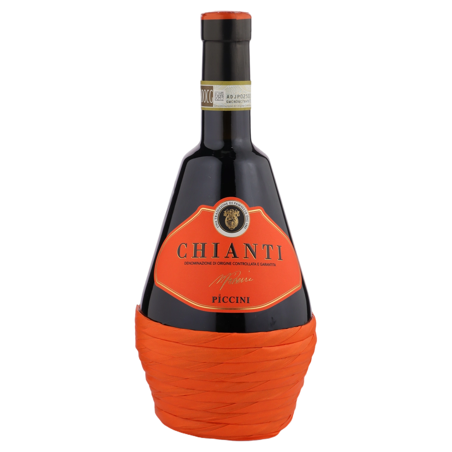 A bottle of Piccini Antica Cinta Chianti Flask 2023 750ml Red Wine