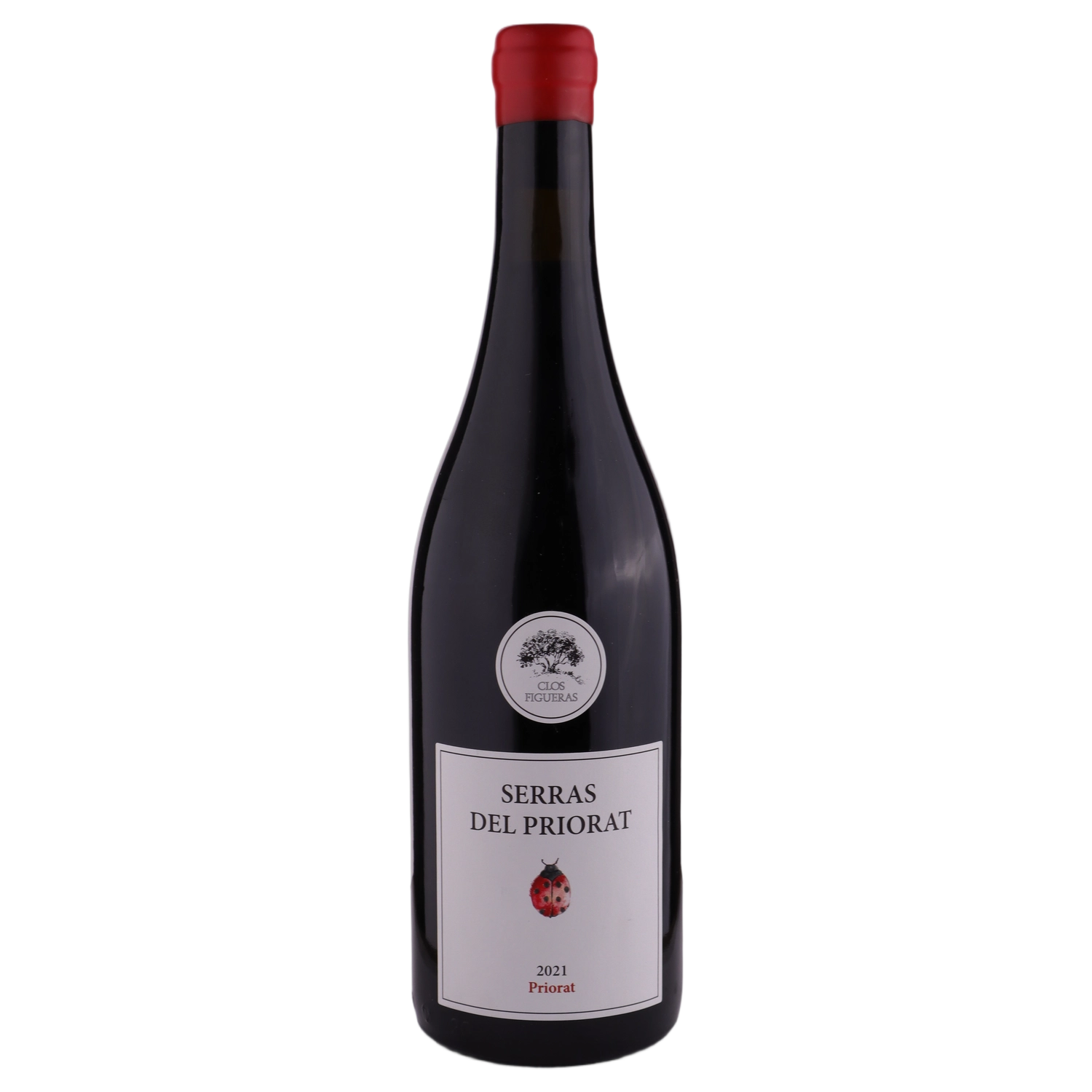 A bottle of 2021 Clos Figueras Serras del Priorat 750ml Red Wine