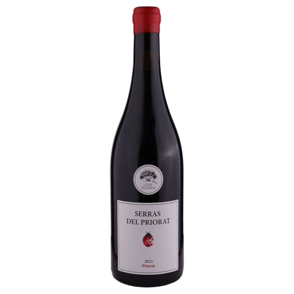 A bottle of 2021 Clos Figueras Serras del Priorat 750ml Red Wine