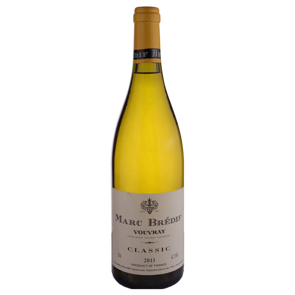 A bottle of 2011 Marc Bredif Vouvray Classic Museum Release 750ml White Wine
