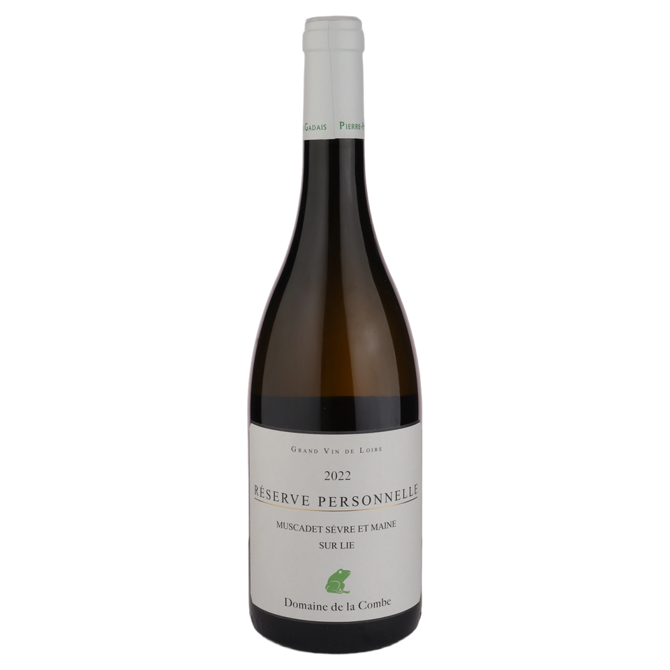 A bottle of 2022 Domaine de la Combe Muscadet Reserve Personelle 750ml White Wine