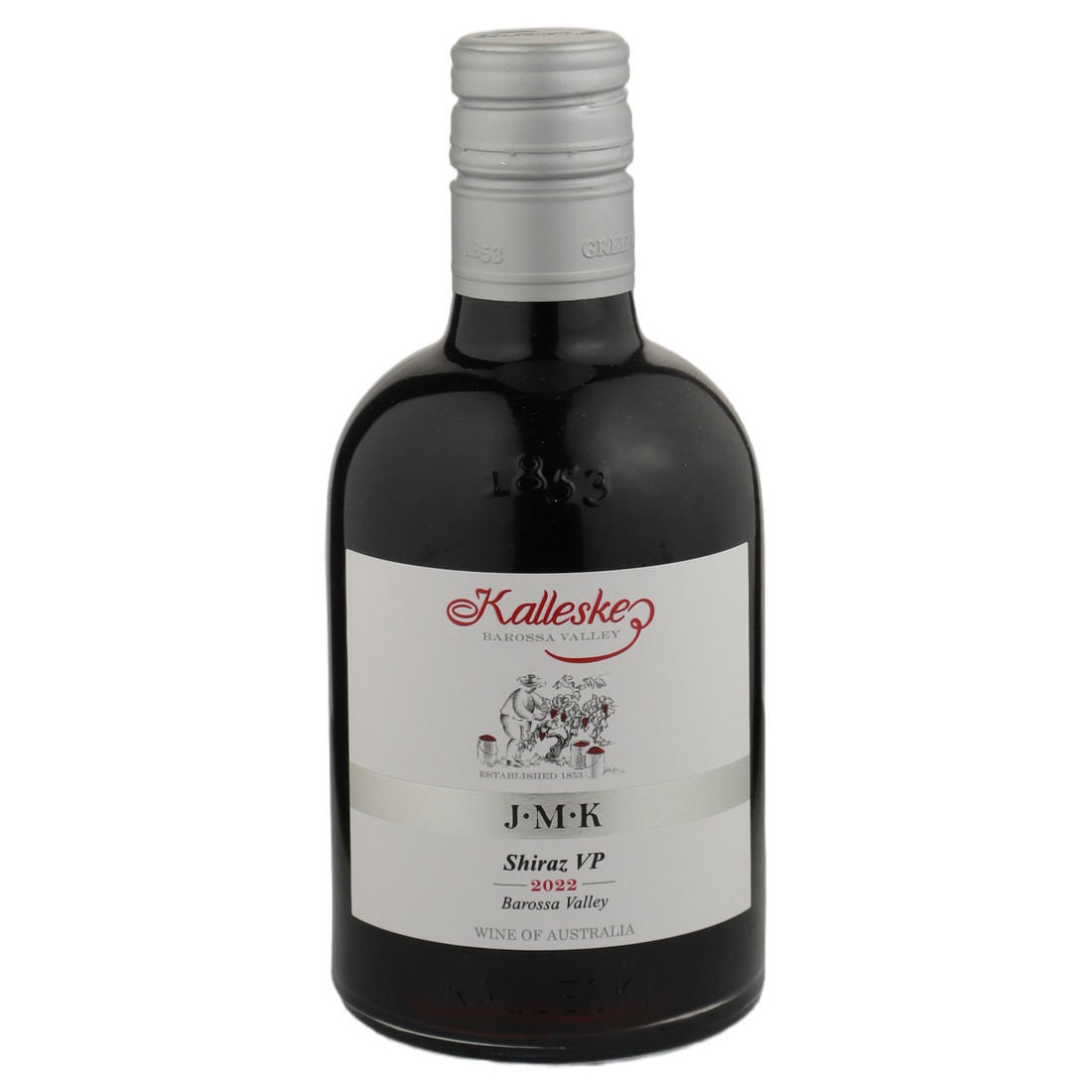 A bottle of Kalleske JMK VP Shiraz (Fortified) 2022 375ml Red Wine