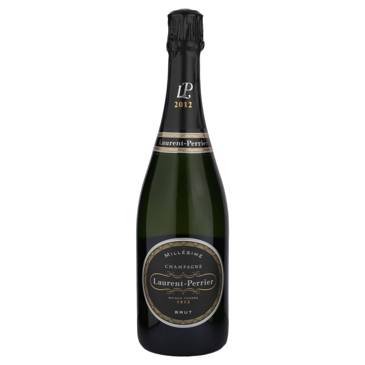 A bottle of 2012 Laurent Perrier Millesime 750ml Sparkling Wine